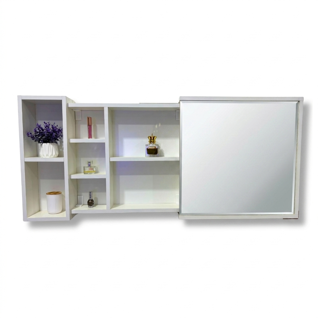 Botiquín deslizable reversible para baño – Línea Clara